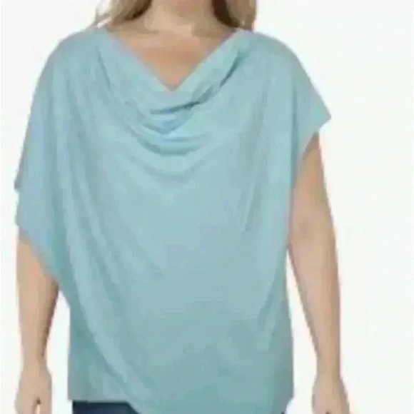 Alfani Womens Solid Pullover Blouse Size Large - Picture 1 of 3